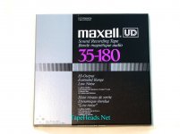 Maxell 35-180 Metal Tape Reel - Set of 6 - 10 x 1/4