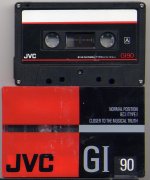 Lot of 5 JVC G1-90 F1-90 Sealed Blank Cassettes Type 1 Japan 